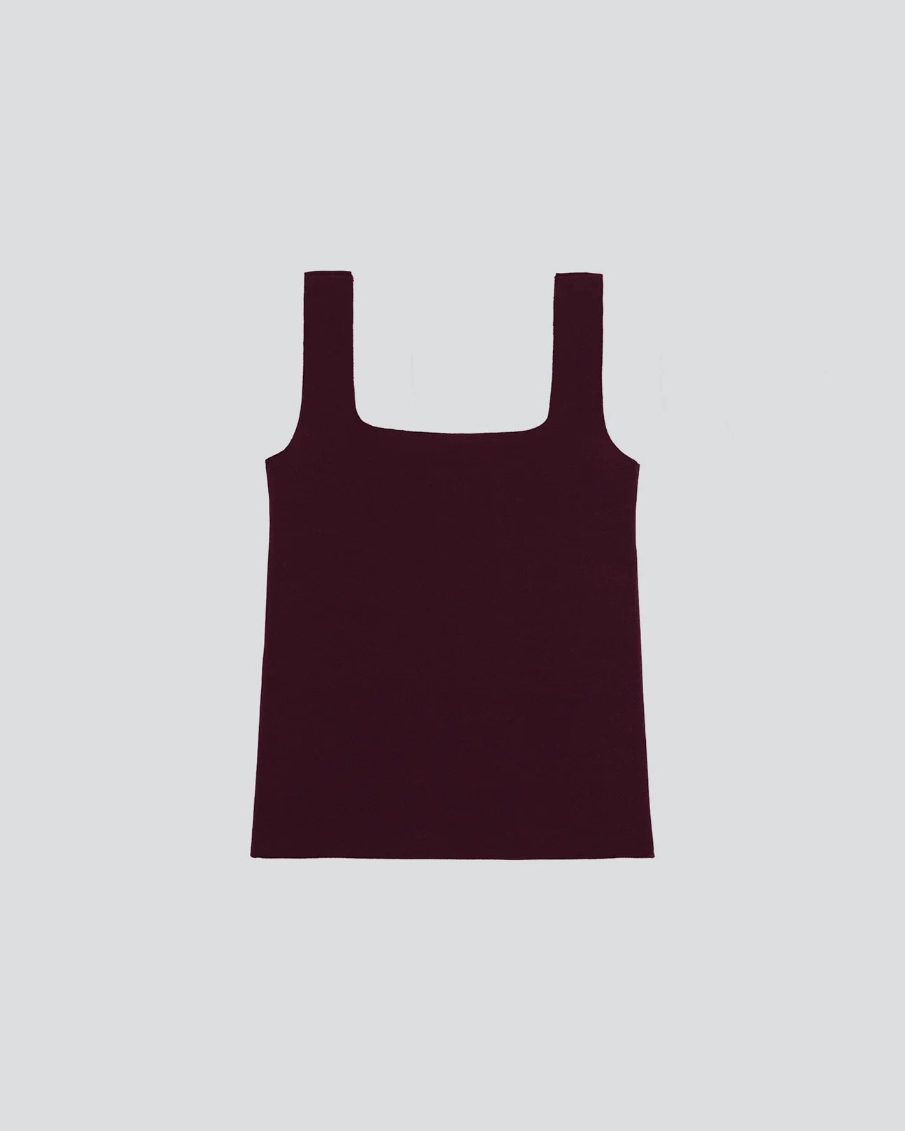 MAROON SLEEVELESS TOP