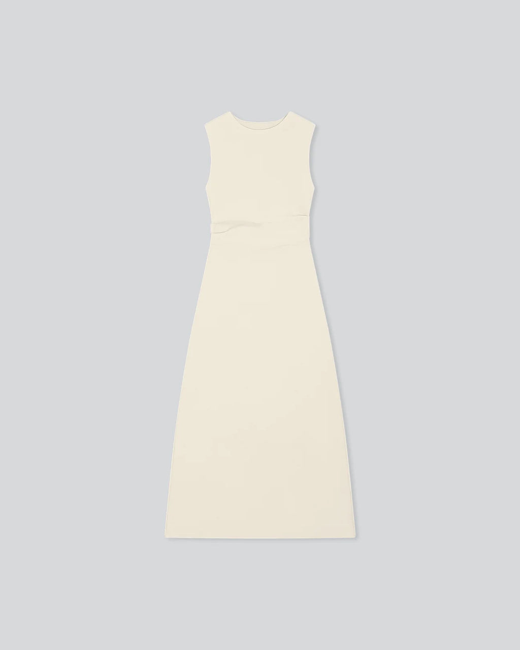 CREAM EVENING DRESS