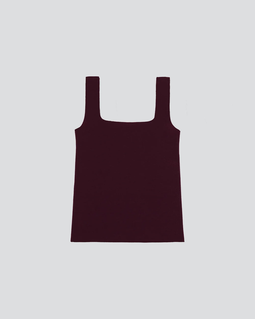 MAROON SLEEVELESS TOP